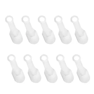 10 Pairs Non-Slip Rubber Hanger Grips Transparent Clothes Hanger Grips Men Women