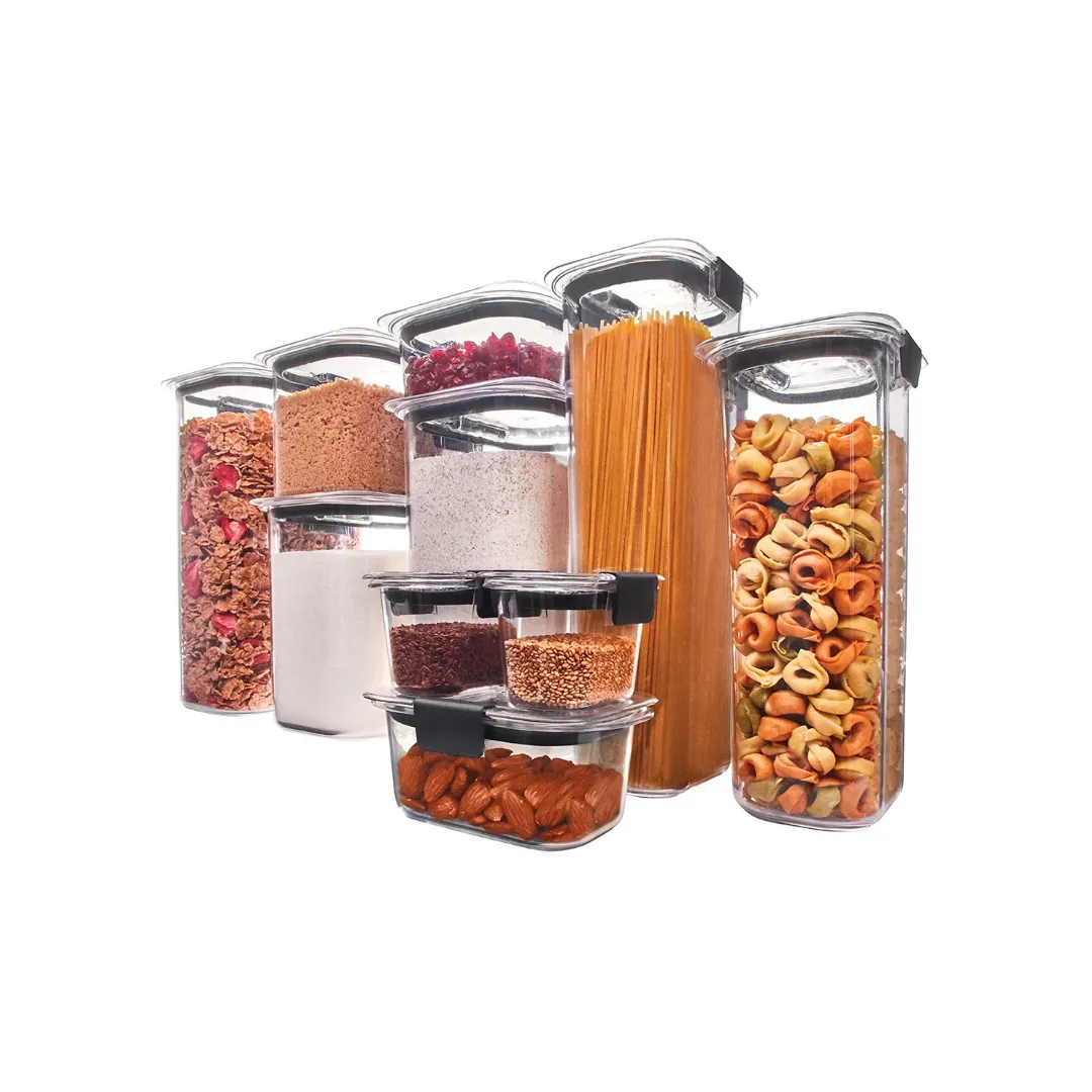 10-Piece Rubbermaid Brilliance Pantry Airtight Food Storage Containers w/ Lids