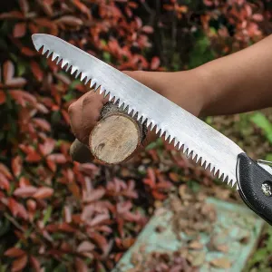 1793  Folding Handsaw, Pruning Saws for Tree Trimming Camping, Gardening, Hunting. Cutting Wood, PVC, Bone