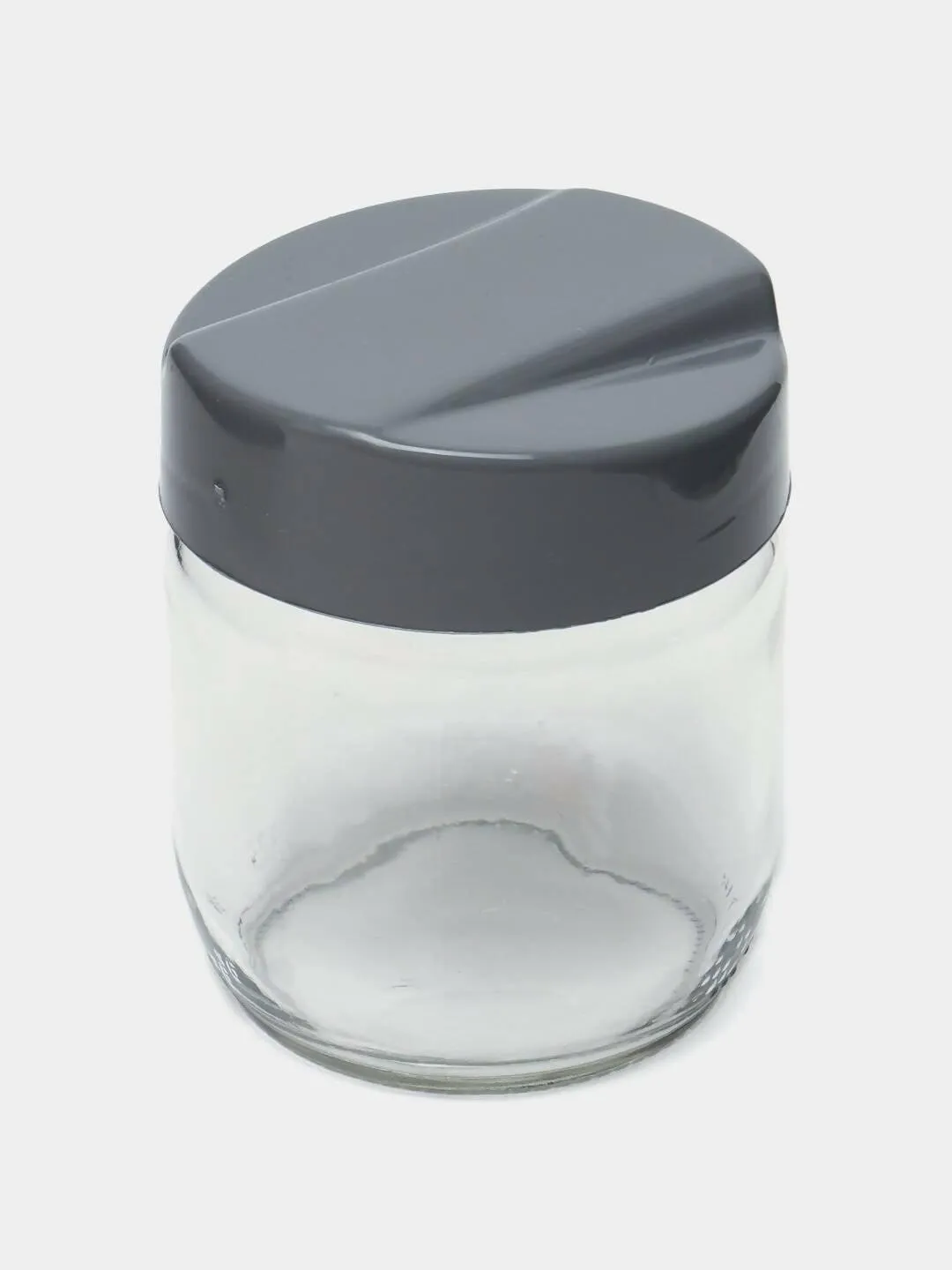 2 Pcs Glass Spice Jar 425ml (*W3.2,*L3.2,*H4.4)Inches