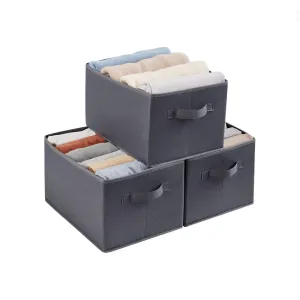 3 Collapsible Storage Bins