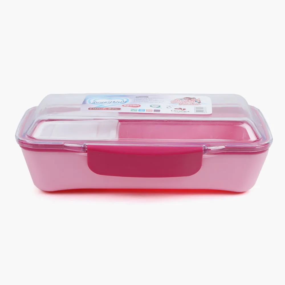 3 Partician Lunch Box - Pink