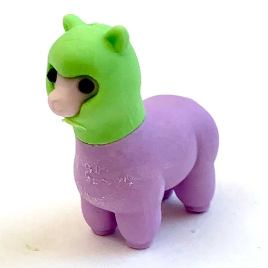 38461 Iwako Colorz Llama Erasers-12