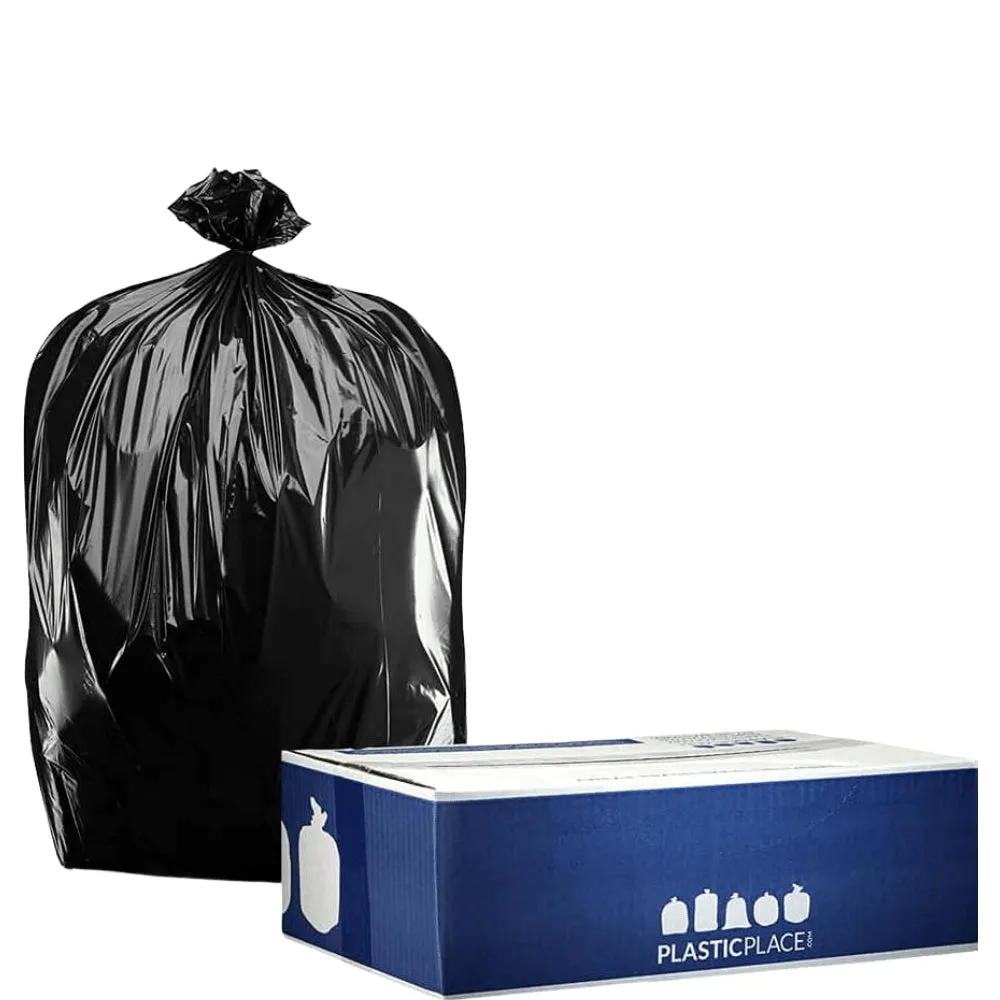 40-45 Gallon Trash Bags on Rolls - 1.2 Mil - 100/Case