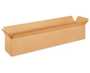 48 x 8 x 8" Long Corrugated Boxes