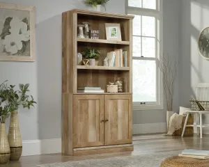 5 Shelf Bookcase W/doors Lo 3a