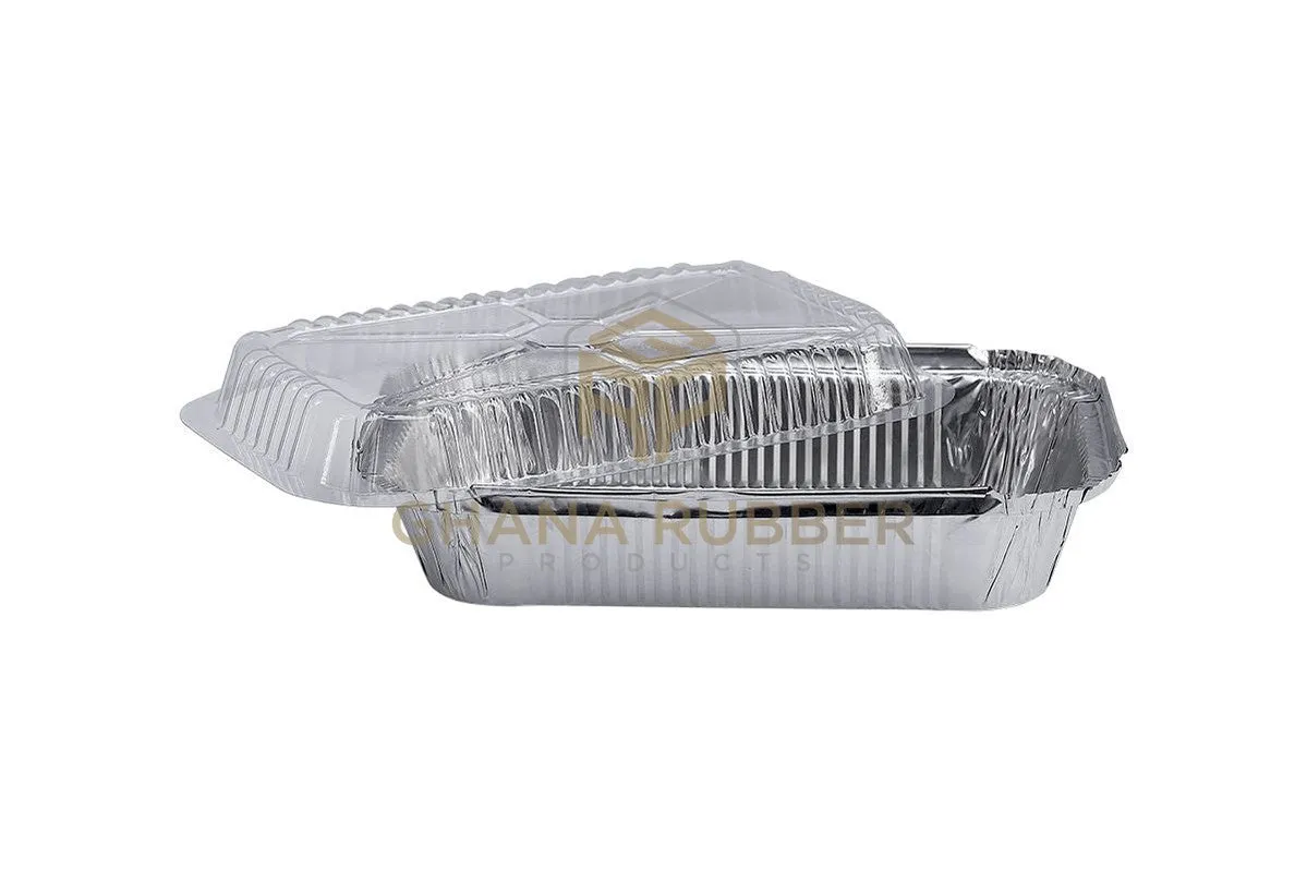 Aluminium Foil Food Containers   Domed Lids 8389 (1000ml)