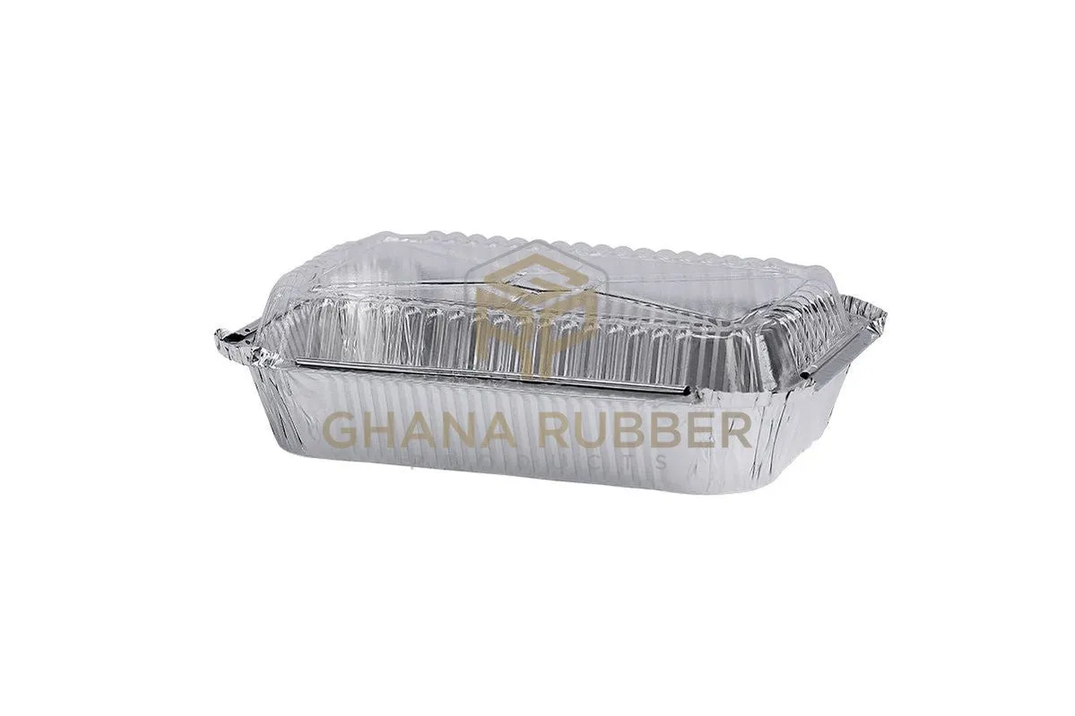 Aluminium Foil Food Containers   Domed Lids 8389 (1000ml)