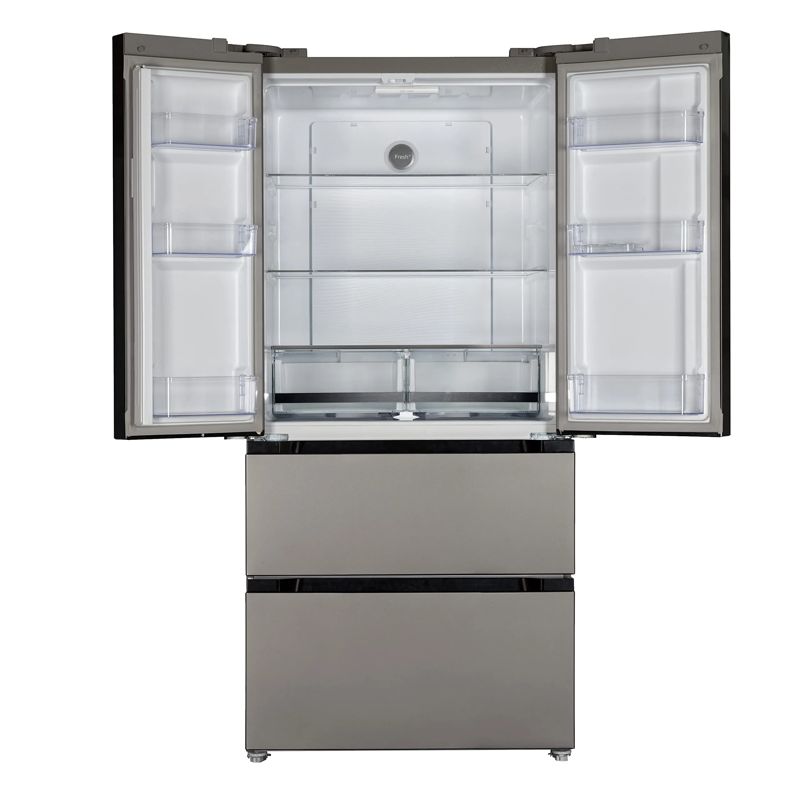 Avanti FFFDD18L3S FFFDD Frost Free French Door Refrigerator, 18.0, Stainless Steel, 18 cu. ft