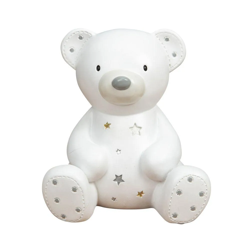 Bambino Teddy & Stars Money Box