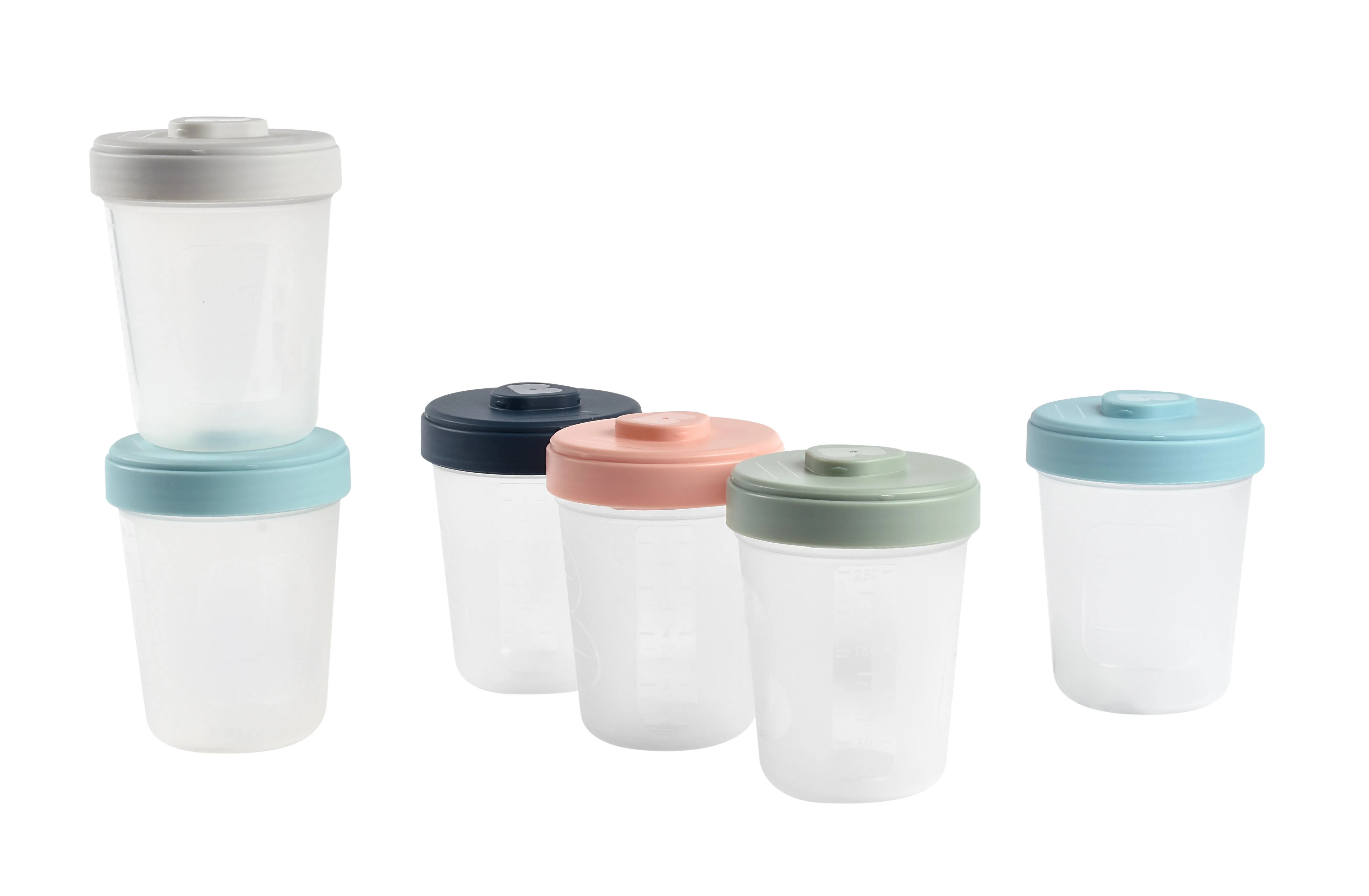 Beaba Toddler Stackable Food Jars - 250mls