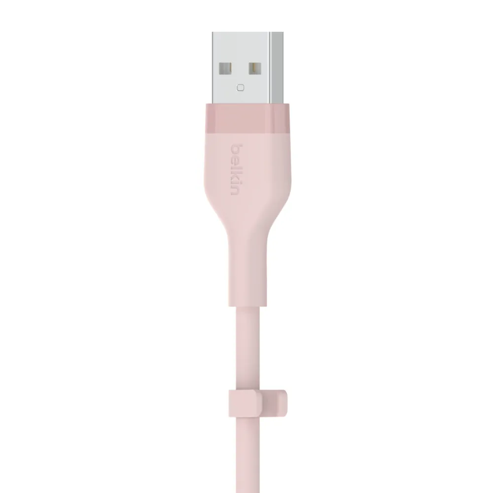 Belkin Usb-A To Lighting Silicone 1M Pink