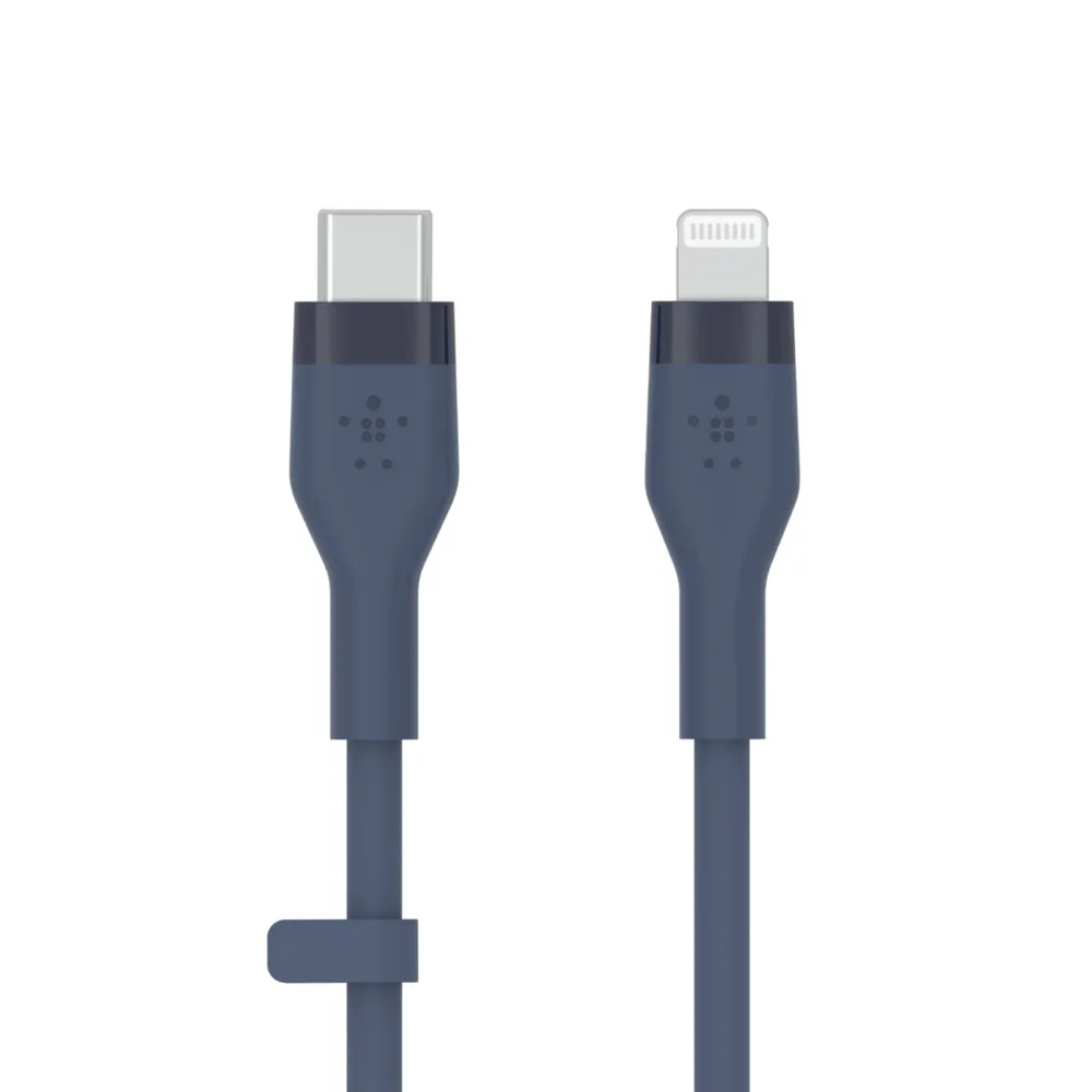 Belkin Usb-C To Lighting, Silicone, 1M, Blue