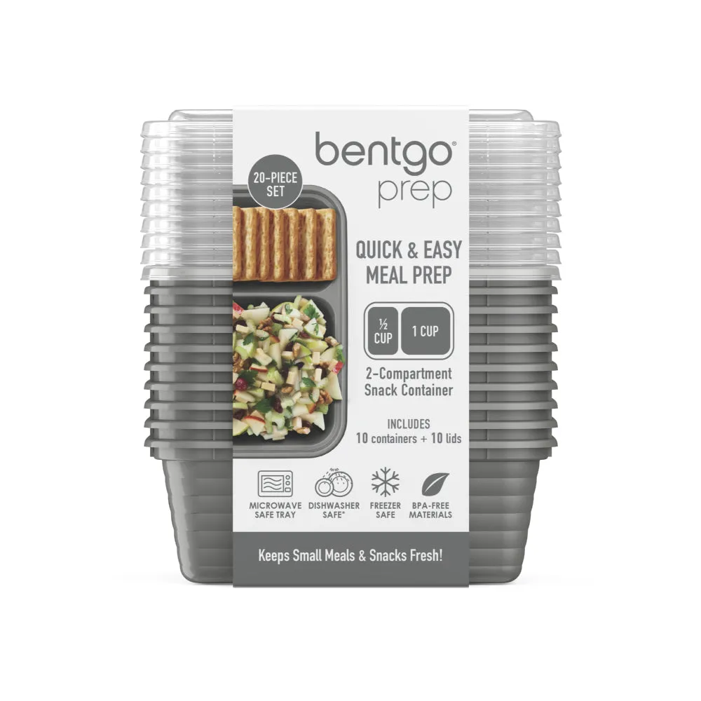 Bentgo Prep 2-Compartment Snack Containers