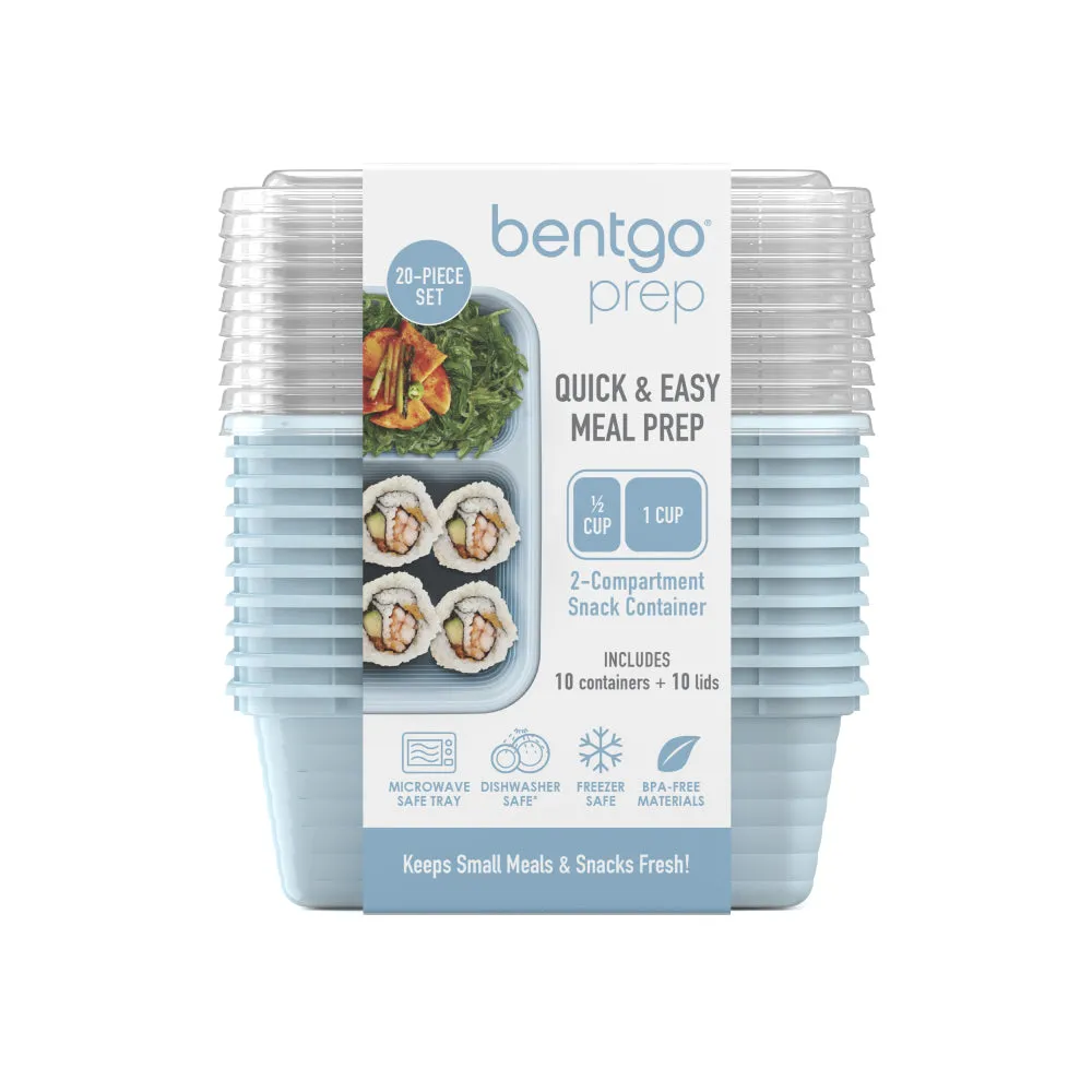 Bentgo Prep 2-Compartment Snack Containers