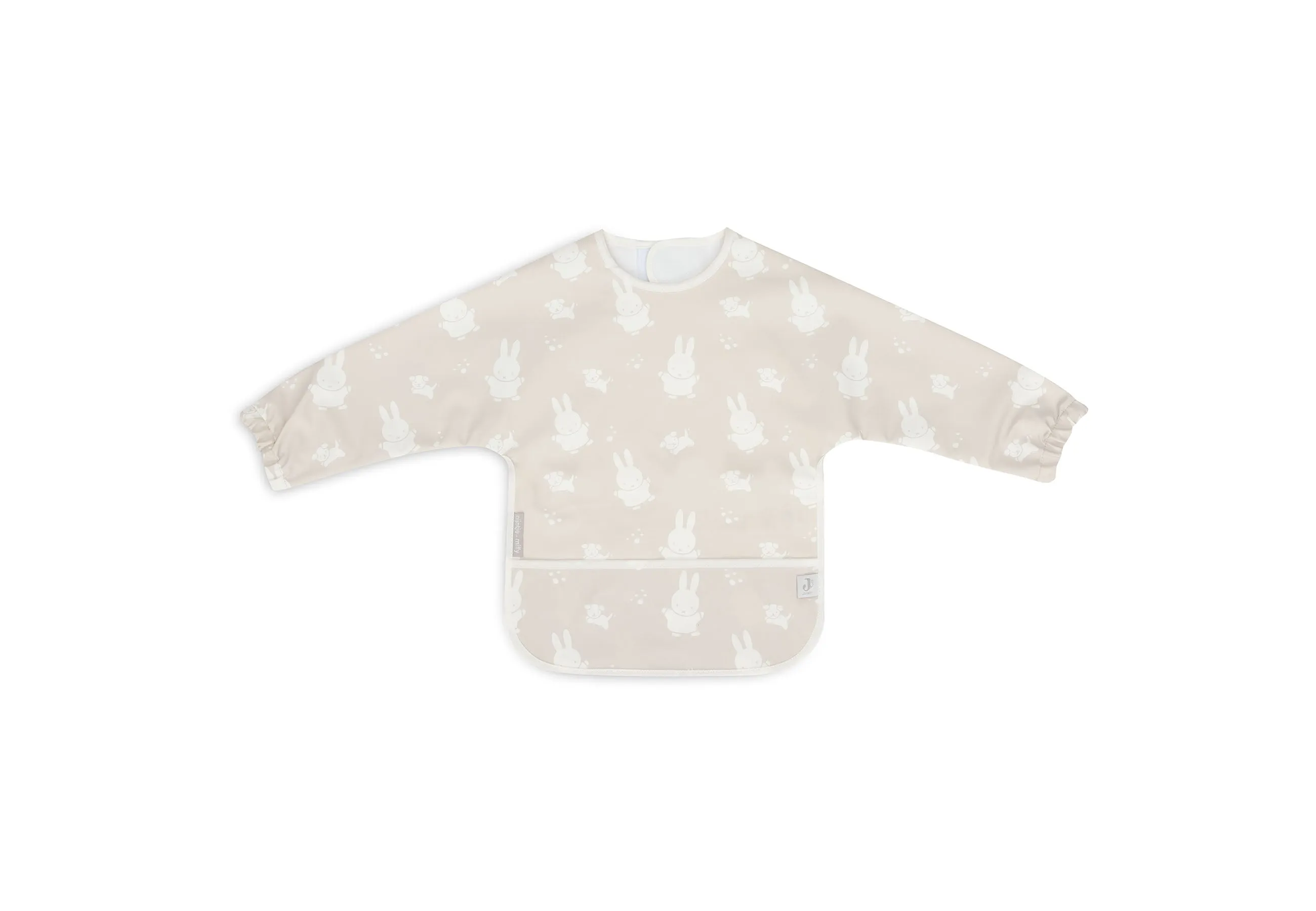 Bib Waterproof with Sleeves Miffy  Snuffy - Nougat