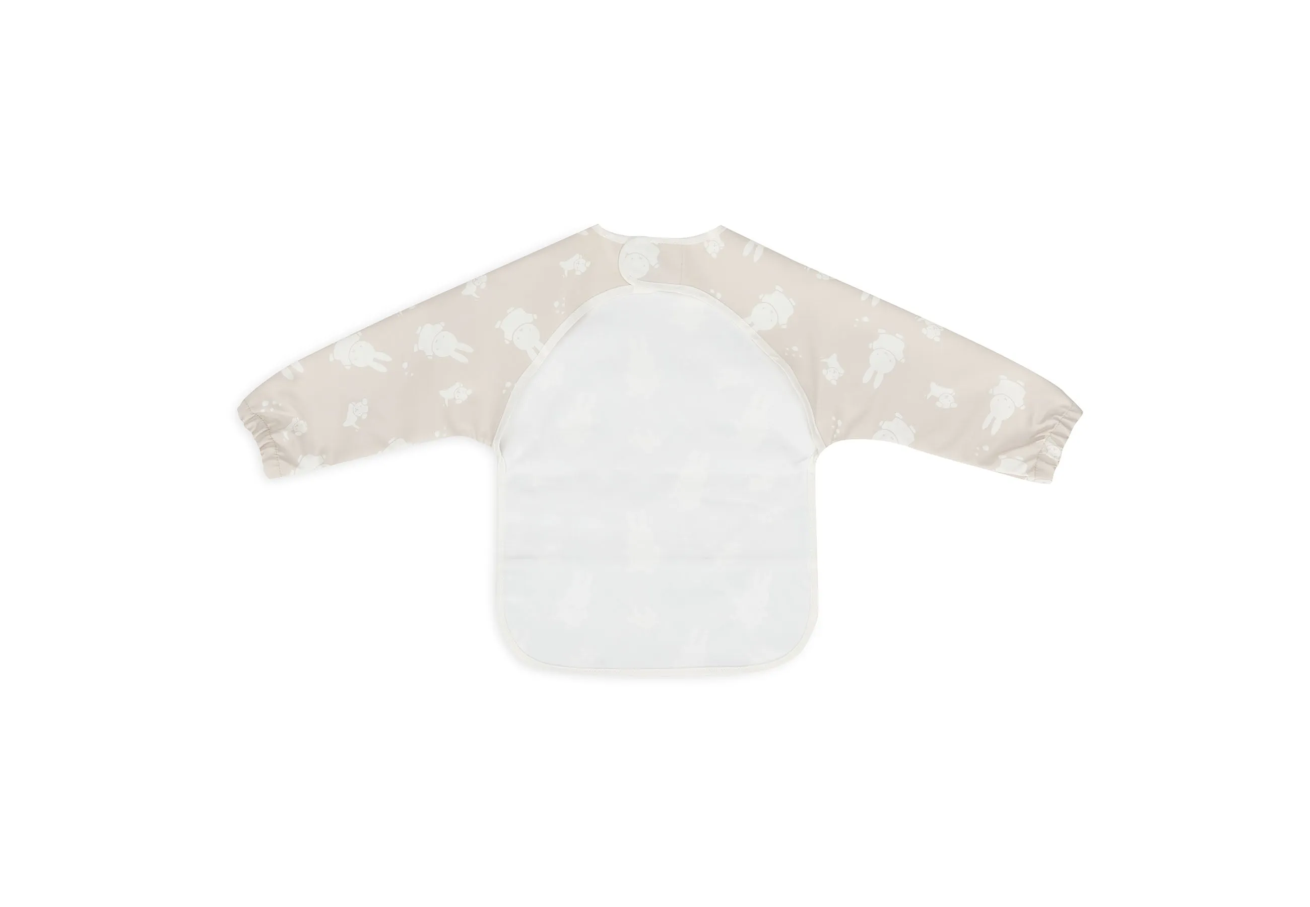 Bib Waterproof with Sleeves Miffy  Snuffy - Nougat