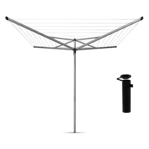 Brabantia 50M Topspinner Rotary Dryer - Metallic Grey | 310683