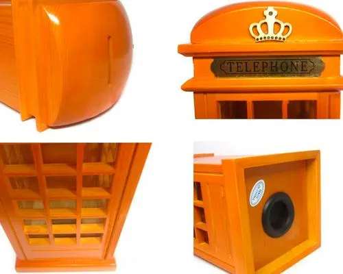 British Telephone Booth Money Saving Box