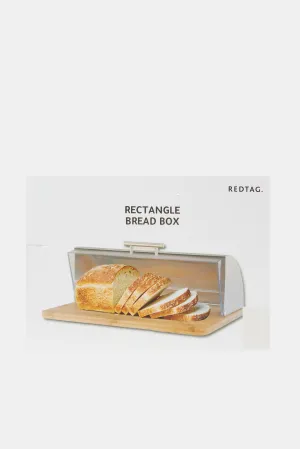 Brown Rectangle Bread Box