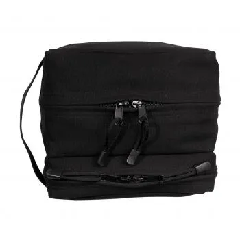 Canvas Dual Compartment Travel Kit