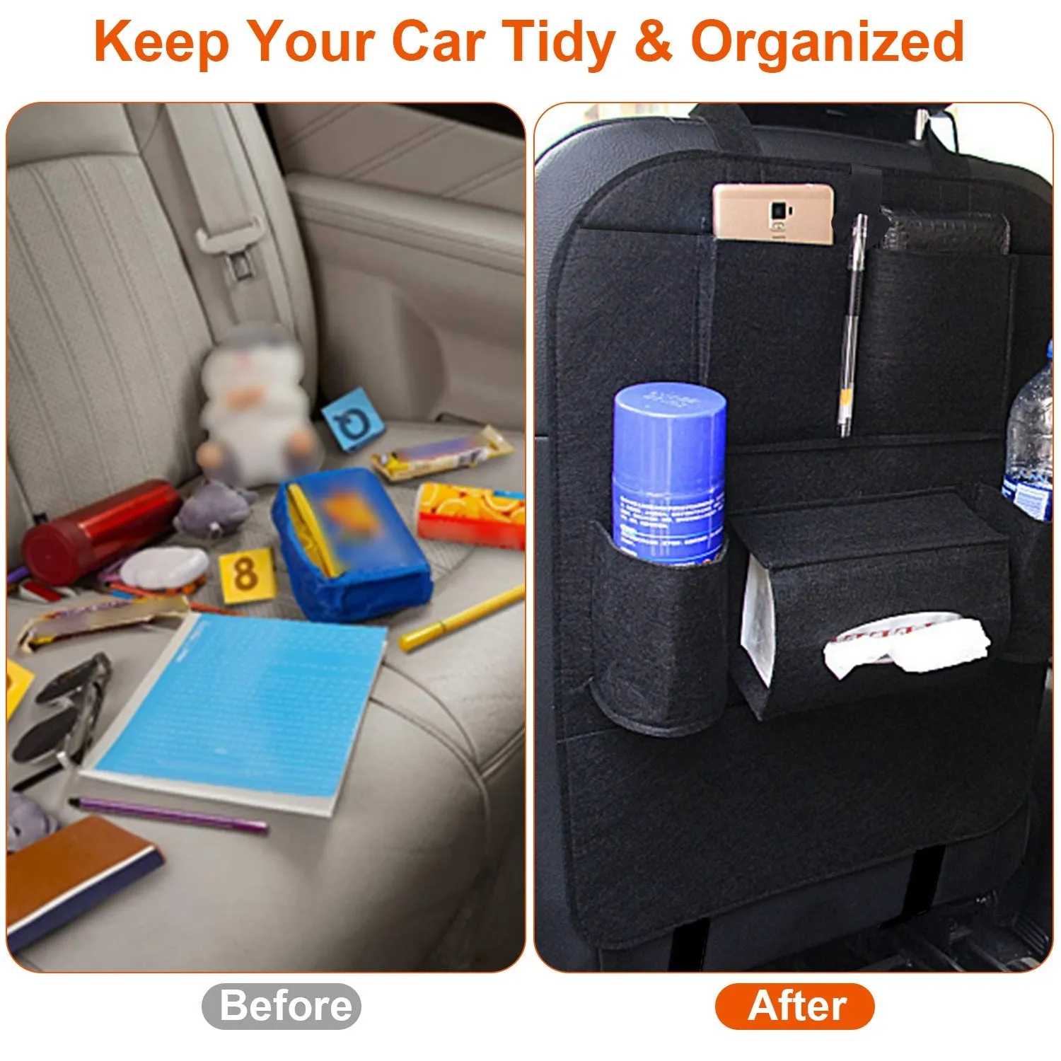 Car Backseat Multi-pocket Storage Bag