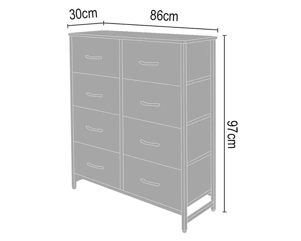 Chest of Drawers Tall boy Dresser Tallboy