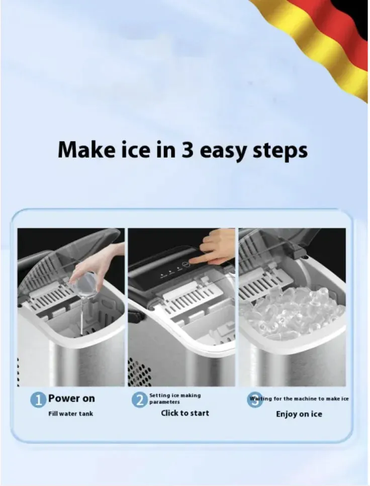 Compact Home Ice Maker