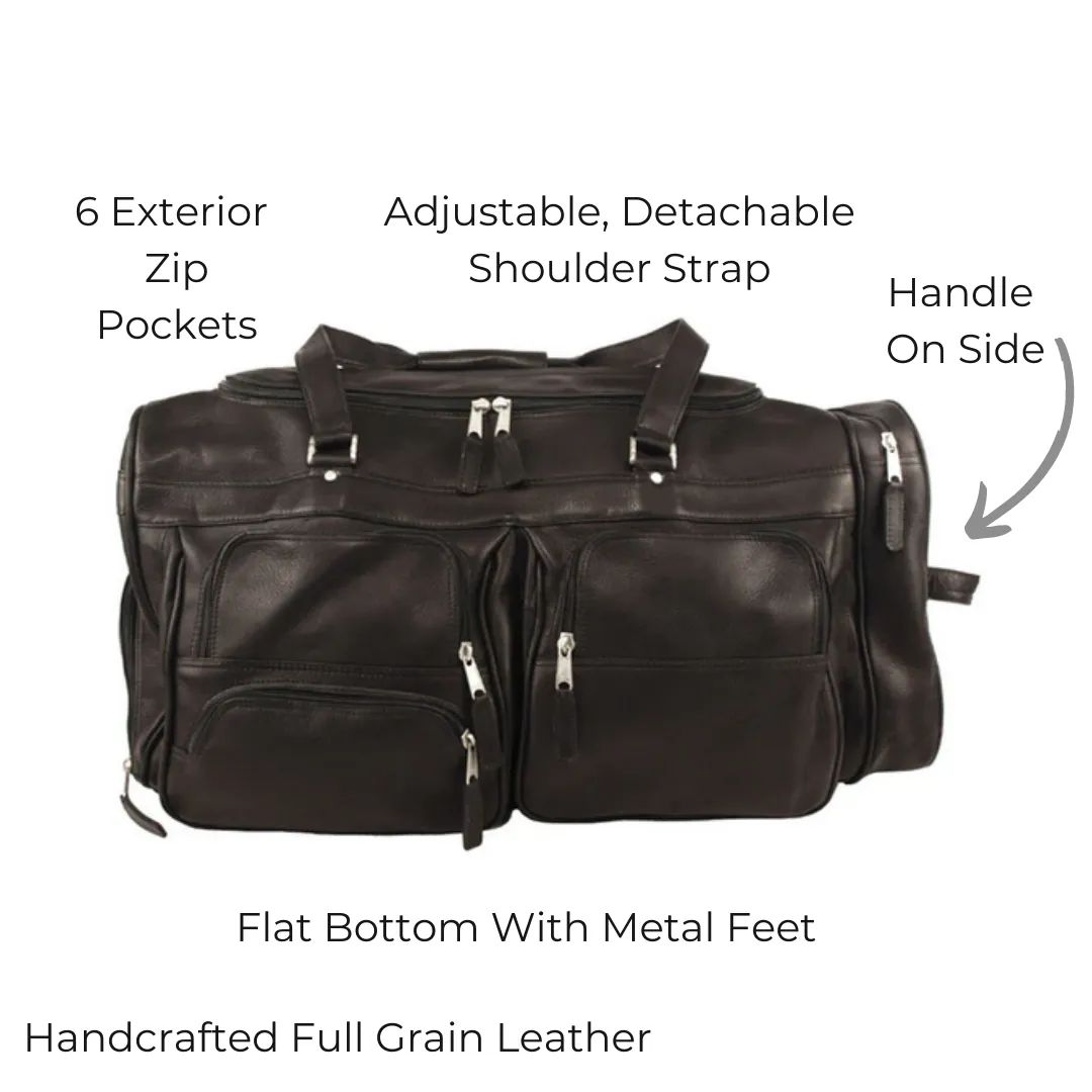 Delux Travel Lether Bag