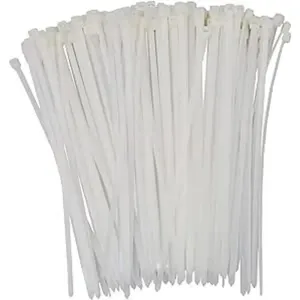 Dencon Cable Ties White 370x7.5mm (Pack 100)