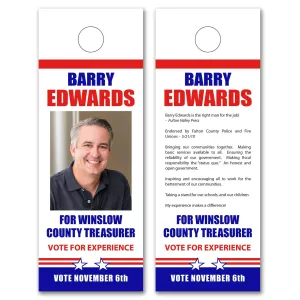 Door Hangers / Door Hanger Templates - SET UP ONLY - DH-17