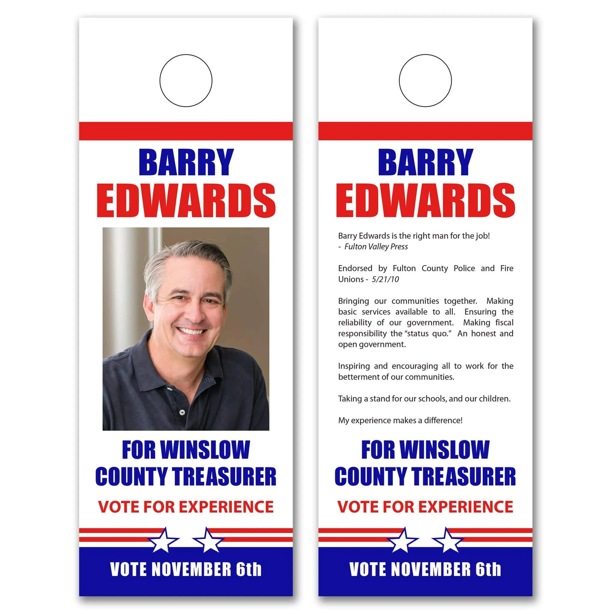 Door Hangers / Door Hanger Templates - SET UP ONLY - DH-17