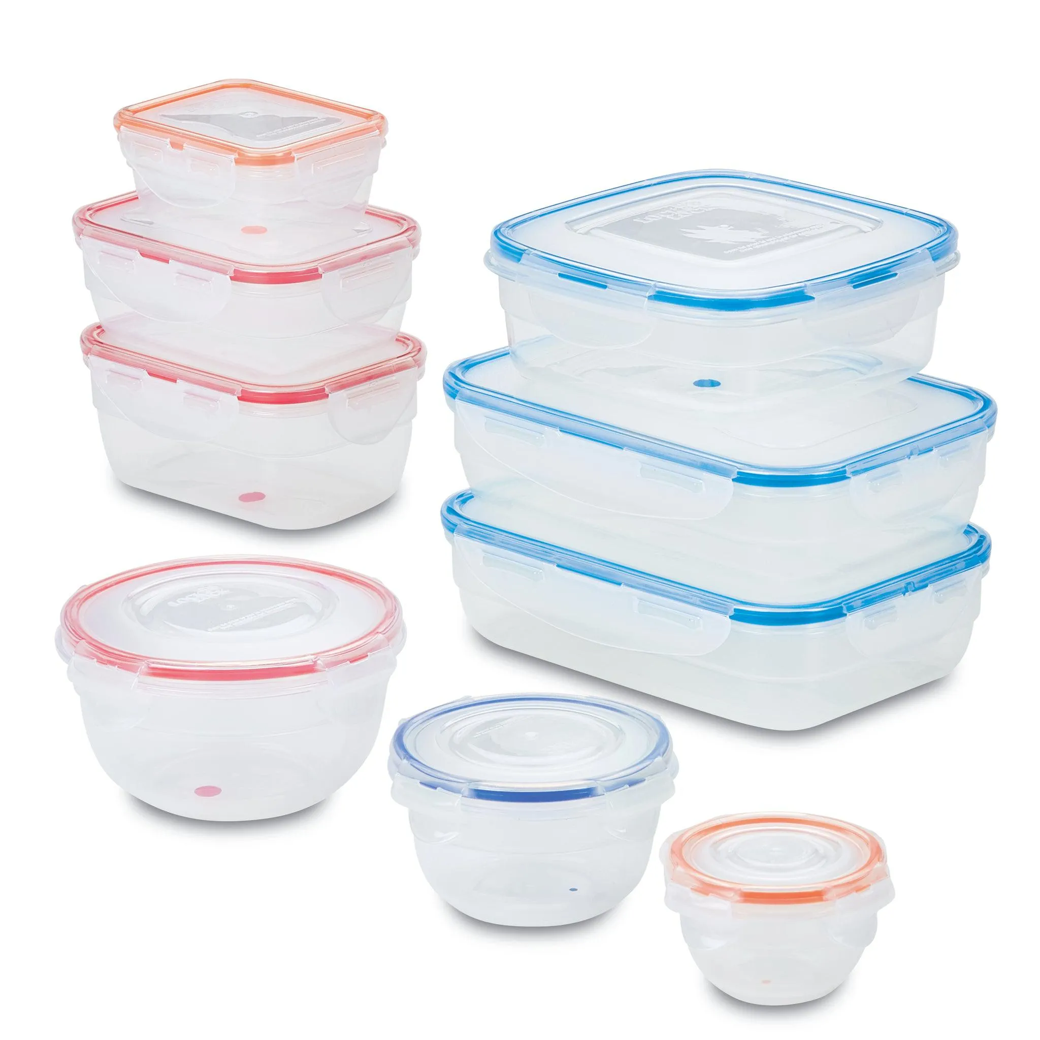 Easy Essentials 18-Piece  Assorted Food Storage Container Set