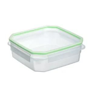 Food Container Clip Safe 1,3L Transp-Green