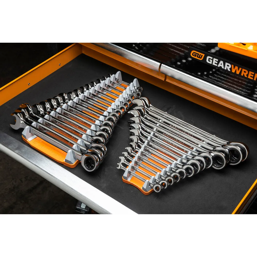 GearWrench 83120 2-Piece 13 Slot Reversible Wrench Rack