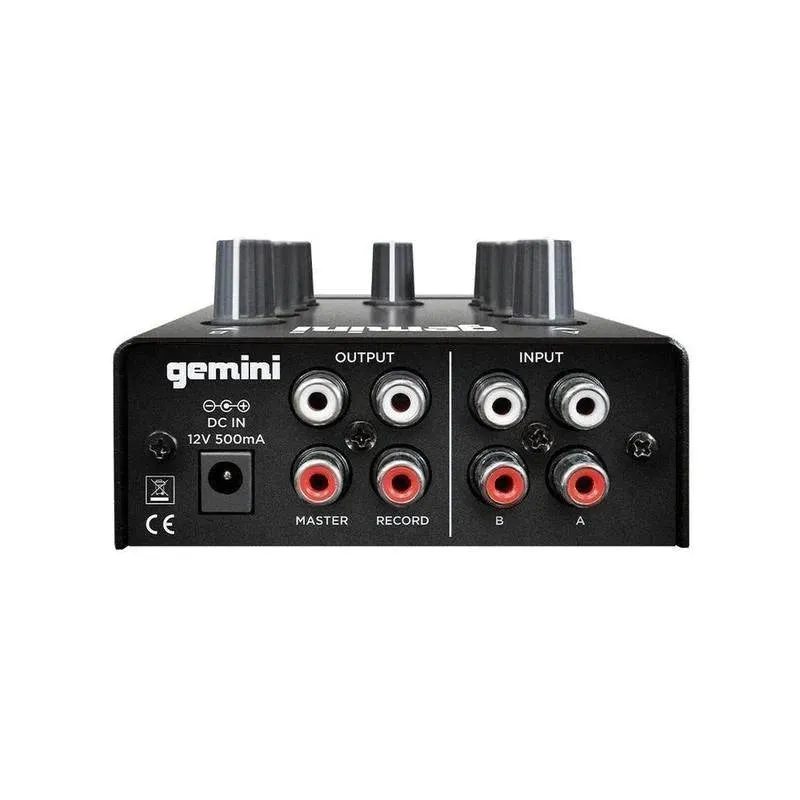 Gemini MM1 2-Channel Pocket-Sized DJ Mixer- Dispatch within 3-4 Business Days