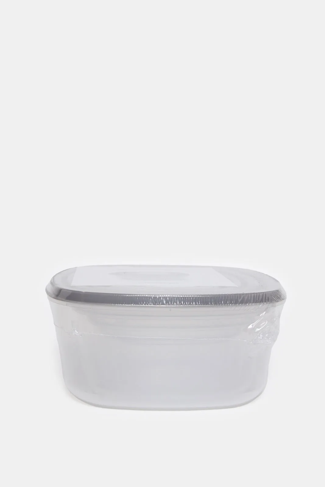 Grey Square Food Container Set (5 Piece)