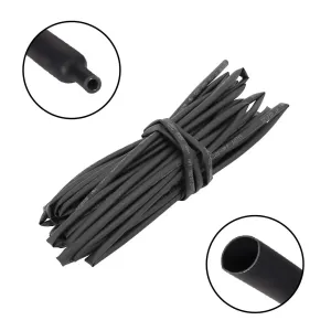 Heat Shrink Sleeve 3mm Black 1meter.