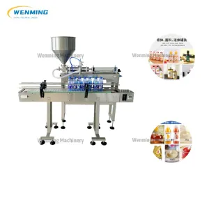 High-value Desktop Small Semi-Automatic Pneumatic Paste Juice Filling Machine