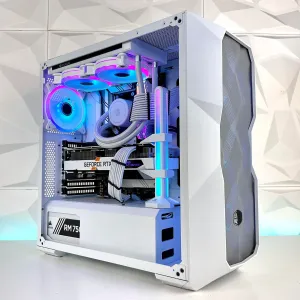 IGaming Ryzen 7 5700X | RTX 4060 Ti-4070 Ti Super | Td500 Mesh White