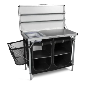 Kampa Chieftain Field Kitchen / Camping Kitchen Stand Open Box