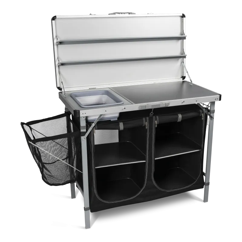 Kampa Chieftain Field Kitchen / Camping Kitchen Stand (Open Box)