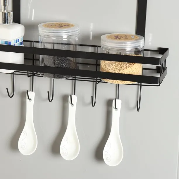 Kitchen Organiser Storage Shelf Fridge Organizer Spice Rack