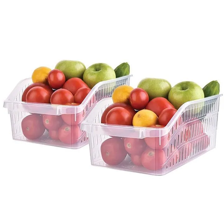 Kitchen Organizer Basket Clear 1 Piece