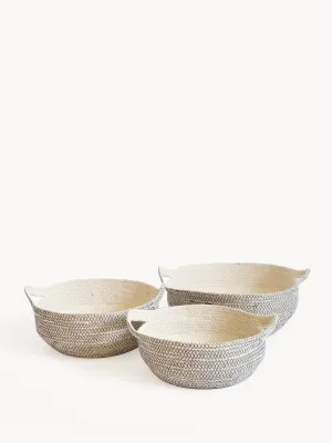 KORISSA Amari Fruit Bowl Set (Black)