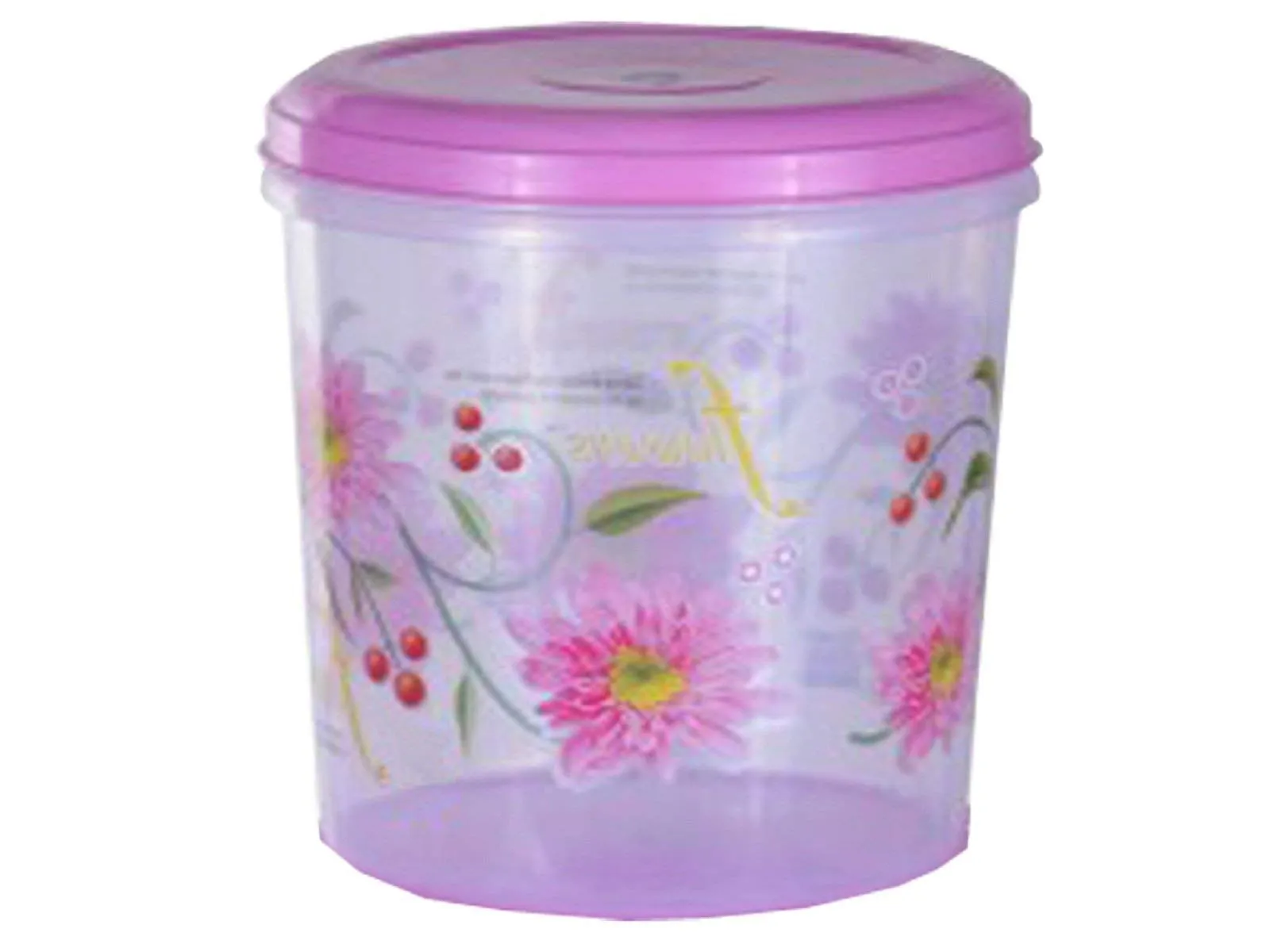 Kuber Industries Contain09 Plastic Storage Box Set, Set of 3, Pink