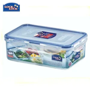 Lock & Lock Classic Rectangular Food Container with Divider 1.0L