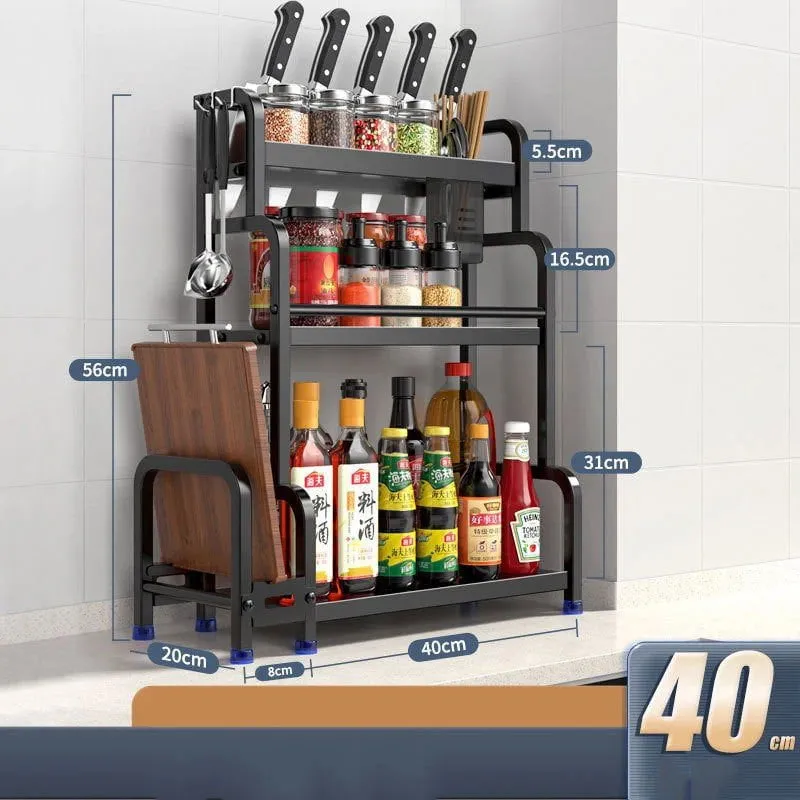 LovelyRLovely Thickening Upgraded Stainless Steel Kitchen Storage Rack