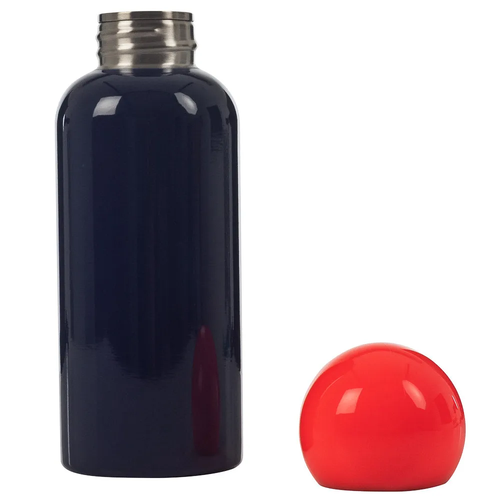 Lund London Lite Water Bottle 500ml - Indigo & Coral