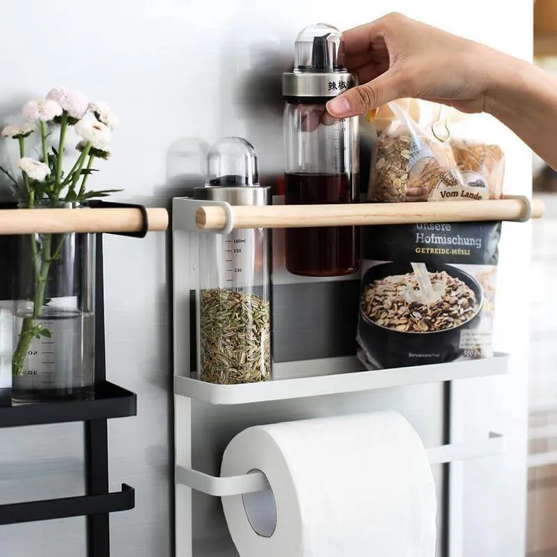 Magnetic Smart Kitchen Rack Organizer